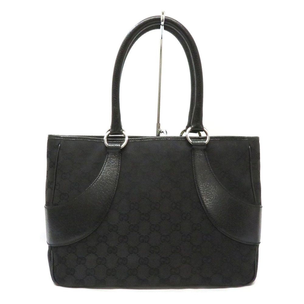 Gucci GG Canvas Tote Shoulder Bag black